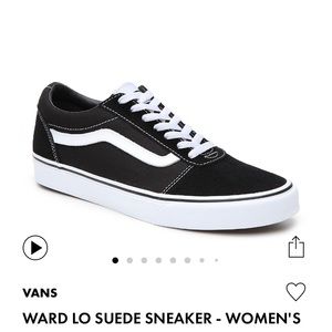 Van’s Ward Lo Suede Sneaker // like new